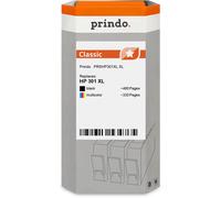 Prindo Classic XL Multipack negro / varios colores Original PRSHP301XL alternativa para HP 1x CH563EE (301 XL) + 1x CH564EE (301 XL)