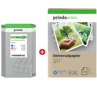 Prindo Green Value Pack negro / cian / magenta / amarillo / blanco ahumado Original PRSHP6ZC70AEG MCVP