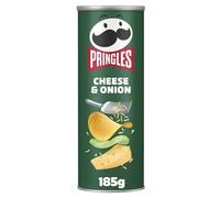Pringles Cheese & Onion | Aperitivo salado Sabor Queso y Cebolla | Tubo | 185g