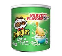 Pringles Crema agria y cebolla Pop & Go, 40 gramos