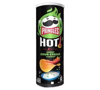 Pringles Hot Kickin - Crema agria (160 g)