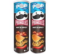 Pringles Hot & Spicy 185g (packaging puede variar) (Paquete de 2)