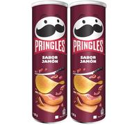 Pringles Jamón 185g (Paquete de 2)