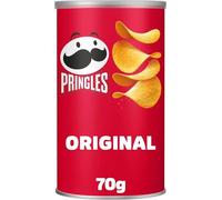 Pringles Original | Aperitivo salado Sabor Clásico | Tubo Mini | 70g (Paquete de 6)