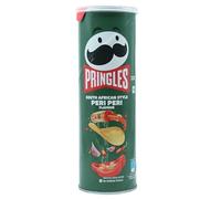Pringles Peri Peri, patatas picantes al sabor de chile piri piri de 102g