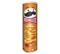 Pringles Pimientos dulces, patatas fritas, paquete individual (1 x 185 g)