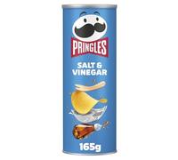 Pringles Salt & Vinegar | Aperitivo salado Sabor Sal y Vinagre | Tubo | 165g