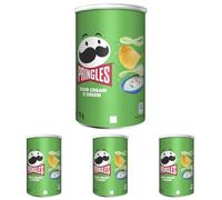 Pringles Sour Cream and Onion 70g (Paquete de 4)
