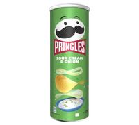 Pringles Sour Cream & Onion Chips | Paquete individual 175 g