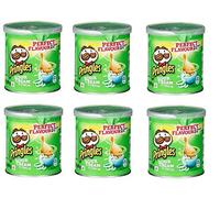 Pringles Sour Cream & Onion Patatine - Crema agria y cebolla, 40 g, patatas fritas