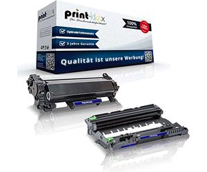 Print-Klex - Tóner con tambor compatible con Brother TN2420 & DR2400 MFC-L 2710 DN MFC-L 2710 DW MFC-L 2712 DN MFC-L 2712 DW negro incoloro - Serie Office Print