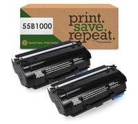 Print.Save.Repeat. Lexmark 55B1000 - Tóner remanufacturado para impresora láser MS331, MS431, MX331, MX431, MX431, MX432 (6000 páginas)
