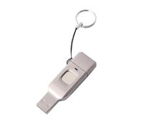 Print Secure - Unidad de doble conexión Scintillate USB 3 USBTypeC y una construcción de aleación de metal estable de varios tamaños