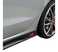 PrintAttack P042 - Juego de 2 pegatinas con el emblema de N-Performance, lámina adhesiva de carbono 751 Oracal/3M, decoración de coches