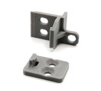 Printbtw Juego de fijación de barra de tracción de repuesto + arrastre para barra de rodadura IKEA Kvartal (gris)
