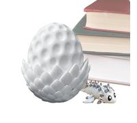 Printed Dragon with Egg, Desk Fidget Toy, Fantasy Dragon Ornament, Creative Collectible Figure, Unique Shelf Decoration, for Kids Boys Girls Sports Enthusiasts Home Desk Travel Birthday