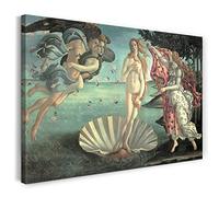 Printed Paintings Impresión sobre Lienzo (80x60cm): Sandro Boticelli - El Nacimiento de Venus