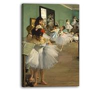 Printed Paintings Impresión sobre Lienzo Edgar Degas - La Clase de Baile