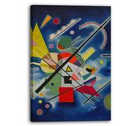 Printed Paintings Impresión sobre Lienzo Wassily Kandinsky - Cuadro Azul (1924)