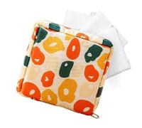 Printed Period Bag, Printing Sanitary Napkin Pad, Portable Girls Period Bag, Feminine Care Period Bags, Sanitary Towel Holder, Easy To Use, Portable for Teen Pads/Sanitary Napkins/Small Tampons