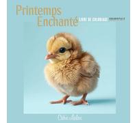 Printemps Enchanté : Livre de Coloriage Grayscale: 25 Illustrations Réalistes en Niveaux de Gris pour Adultes. Portraits de Bébés Animaux, Fleurs et Nature pour la Détente et la Méditation Créative.