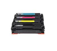 Printer, Cartucho de tóner CRG-075 CRG-075H de 4 Colores, Compatible con Canon LBP646Cdw LB647Cdw MF662Cdw MF664Cdw MF665Cdw MF667Cdw(075 NO Chip)