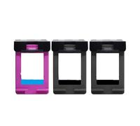 Printer Ink， APAPLIK, Compatible con Cartucho de Tinta de inyección de Tinta de Color Premium HP 67 67XL for Impresora Envy 6052 6055 6058 Deskjet 1225 2732,for Ink Cartridges(2Black and 1Color)
