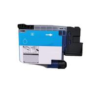 Printer Ink， Cartucho de Tinta LC527XL LC527 de 3000 páginas, Compatible con Brother MFC J4350DW J4550DW J4350 J4550,for Ink Cartridges(LC527 C)