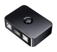 Printer Selector, Splitter Hub Converter, 2.76x1.97x0.79 Inch Dock for Control Rooms, Video Conferencing, Game Setups, Work, Recording Studios, Classroom Presentations, Streaming