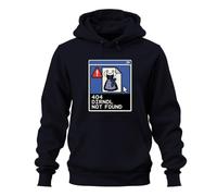 Printera 404 Dirndl Not Found Oktoberfest - Sudadera con capucha, azul marino, M