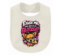 Printera Exuse me Was gibt da zu Statement Baby Babero, naturaleza, Talla