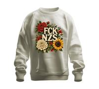 Printera FCK NZS Antifascismo Rose Statement Sudadera Sudadera, naturaleza