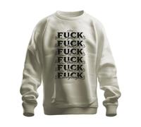 Printera Fuck You Them It This that Everything Sudadera, naturaleza, S