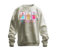 Printera Hark The Herald Angels Sing Navidad Ángel Pastel Regalo Unisex Sudadera Sudadera, naturaleza, XXL