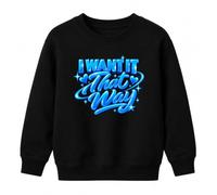 Printera I Want It that Way - Sudadera infantil con banda de los años 90 | música pop, retro, fan, Y2K, Millennium, letra de canción, nostalgia, concierto, Backstreet, traje de fiesta, cumpleaños