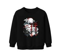 Printera Japan Torii Tor Fuji Berg Y2K - Sudadera infantil, Negro , 104