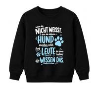 Printera Perro educar a la gente sin niños sudadera suéter | Sarcasmo Hundebesitzer Hundeerziehung Welpschule Hundeplatz Frauchen Herrchen Lustig Haustier Gassi Training Geschenkidee