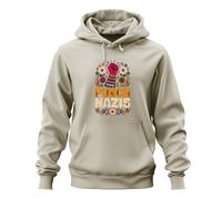 Printera Punch Nazis Antifascismo Statement Sudadera con capucha, naturaleza, 3XL