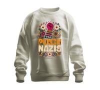 Printera Punch Nazis - Sudadera antifascismo, naturaleza, 3XL