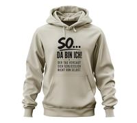 Printera Sudadera con capucha So Da Bin Ich Tag Versaut Statement