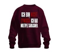 Printera Sudadera con texto en alemán "Ich bin Nicht zynisch Ich hab