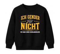 Printera Sudadera con texto en alemán "Ich Gender Nicht Ich Have einen | Sarcasmo, lenguaje de género antigénero, regulación de idiomas, asteriscos, académicos, graduados, estudios de secundaria