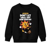 Printera Sudadera con texto "Keep Going Sun", humor, divertida, cómic | positivo, retro vintage, buen humor, optimismo, aliento, refranes, perseverancia, alegría de vivir, inspiración, esperanza