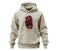 Printera Suki Rat All Day Anime Girl Japan Y2K - Sudadera con capucha, naturaleza, S