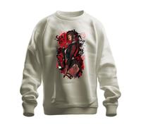Printera Suki Rat All Day Anime Girl Japan Y2K Sudadera, naturaleza, 3XL