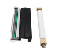Printhead, Kit de Cabezal de impresión + Rodillo de P1058930-009, Compatible con Impresora térmica de Etiquetas con código de Barras Zebra ZT410 ZT411 de 203dpi P1058930-080,for Printhead Kit