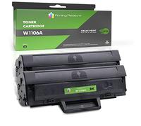 Printing Pleasure 106A W106A Compatible para HP 106 A W106 A Cartucho de Tóner para LaserJet 107r 107w 107a MFP 135a MFP 135w MFP 137fnw MFP 135wg MFP 137fwg MFP 135r 2 Negro