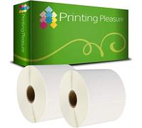 Printing Pleasure 2 x Zebra 76mm x 51mm Etiquetas para Zebra Type Impresoras | 1000 Etiquetas por Rollo | Térmica Directa