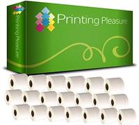 Printing Pleasure 20 x 99019 Cinta para impresoras de etiquetas compatible con Dymo LabelWriter & Seiko | 59mm x 190mm | 110 Etiquetas por Rollo