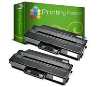 Printing Pleasure 2X Tóner Compatible con DELL B1260, B1260dn, B1265, B1265dn, B1265dnf, B1265dfw | 593-11109 RWXNT DRYXV